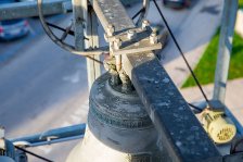 15.10.2024 Sanierung des Kreuzes vor der Kirche